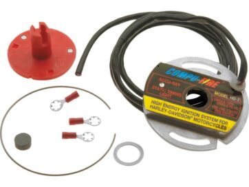 70-84 FL Shovel, 71-84 FX Shovel, 85-94 FX Model, 91-98 Dyna, 84-99 Softail, 85-98 Touring, 71-03 Sportster, (except 98-03 XL1200S)Single Fire Electronic Ignition Electronic Ignition Single Fire
