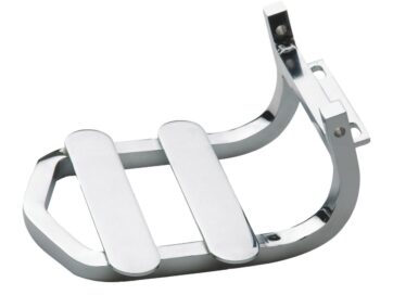 80-03 Sportster, 71-84 FX Shovel, 85-94 FX Model, 91-99 DynaMini Sissy Bar Luggage Rack Chrome