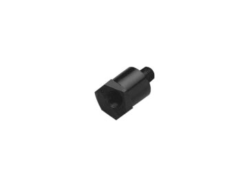 70-84 FL Shovel, 71-84 FX Shovel, 85-94 FX Model, 91-99 Dyna, 84-99 Softail, 86-99 TouringSingle Oil Pressure Gauge Adapters and Fittings for Late-Model Big Twins Black