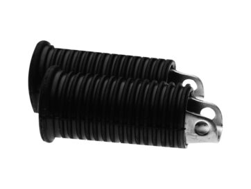 52-84 Sportster, 41-47 Knucklehead, 48-65 Panhead, 66-84 FL Shovel, 71-84 FX Shovel, (except 80-85 FXWG), (except 84 FXST)Stock Replacement Large Diameter Footpegs Black