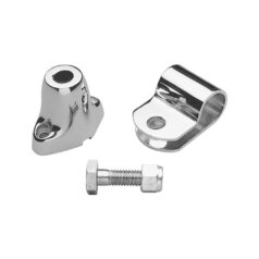86, 88-92 FLHTC, 86-92 FLTC, 88-92 FLHS, 88-92 FLHT, 89-92 FLHTU, 89, 91-92 FLTCUFL Turn Signal Mounting Kit Chrome