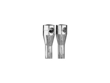 Round Top 6 Risers Chrome 1"