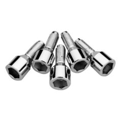 37-52 Flathead, 37-72 Servi Car, 36-47 Knucklehead, 48-65 Panhead, 66-72 FL Shovel, 71-72 FX ShovelBrake Drum Mounting Screw Set Chrome