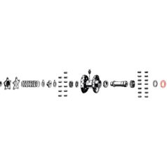 36-47 Knucklehead, 48-65 Panhead, 66 FL ShovelSTARHUB-THRSTWSH LKRNG(10