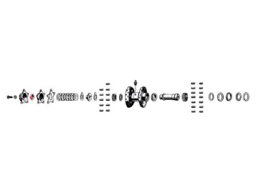 36-47 Knucklehead, 48-65 Panhead, 66 FL ShovelSTARHUB-CORK WSHR-SM(10)