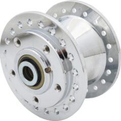 78-83 Sportster, 78-83 FX Shovel, (except 80-83 FXWG)DUAL DISC HUB ASSY CHROME