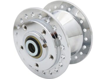 78-83 Sportster, 78-83 FX Shovel, (except 80-83 FXWG)DUAL DISC HUB ASSY CHROME