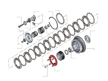 71-84 SportsterCLUTCH BACKING PLATE Clutch Backing Plate for Sportster Models