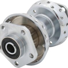 86-94 FX Model, 86-99 Sportster, 91-99 Dyna, 86-99 Softail, 86-99 TouringDUAL FLANGE REAR WHEEL HUB