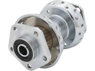 86-94 FX Model, 86-99 Sportster, 91-99 Dyna, 86-99 Softail, 86-99 TouringDUAL FLANGE REAR WHEEL HUB