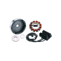 81-84 FL Shovel, 81-84 FX Shovel, 85-94 FX Model, 91-98 Dyna, 84-99 Softail, 85-96 Touring32 AMP Charging System Compufire 32 Ampere Charging System, S&S Shaft