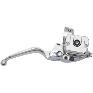 Smooth Contour Brake  Kit Chrome 9/16" 1" Single Disc - Softail , Dyna, Sportster 96-10