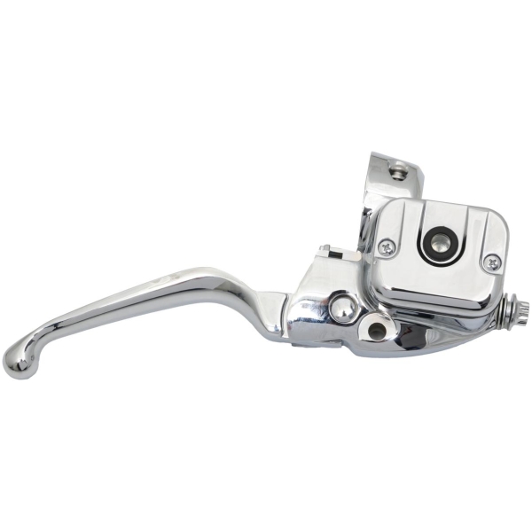 Smooth Contour Brake  Kit Chrome 9/16" 1" Single Disc - Softail , Dyna, Sportster 96-10