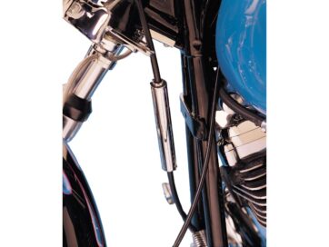 86-20 Sportster, 87-94 FX Model, 91-17 Dyna, 87-17 Softail, 87-16 Touring, 09-13 TrikeClutch Cable Adjuster Cover Chrome