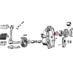 36-47 Knucklehead, 48-65 Panhead, 66-84 FL Shovel, 71-84 FX Shovel, 85-86 FX Model, 84-86 SoftailGEAR NUT