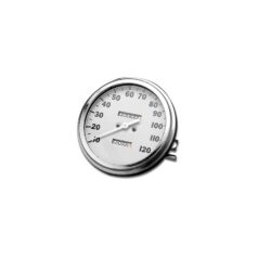 84-90 Softail, 81-84 FL Shovel, 80-85 FXWG36-40 FL-Style Speedometer Scale: 120 mph; Scale Color: white; Ratio 2240:60