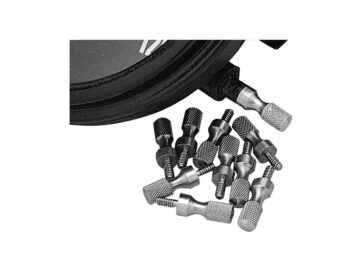 Antique Speedometer Knobs Chrome