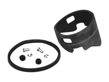 68-84 FL Shovel, 71-84 FX Shovel, 85-94 FX Model, 91-95 Dyna, 84-95 SoftailSpeedometer Mounting Kit for Fat Bob Black