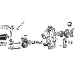 36-47 Knucklehead, 48-65 Panhead, 66-84 FL Shovel, 71-84 FX Shovel, 85-86 FX Model, 84-86 SoftailSTARTER CLUTCH KEY