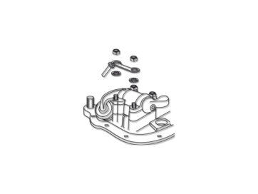 66-84 FL Shovel, 71-84 FX ShovelRocker Arm Stud Nuts