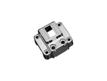 72-81 Sportster, 72-81 FL Shovel, 72-81 FX Shovel72-81 Early Style Switch Housing Vertical Switch including switch decals Chrome