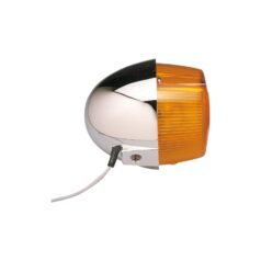85 FXWG, 81, 85 XLH, 84 XLX1000Early Model Turn Signal Chrome Amber Single Filament