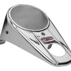 47 Knucklehead, 48-61 PanheadTwo Light Dash Replacement Cover Chrome