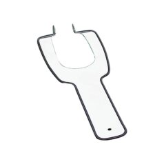 Fatbob Tank Dash Panel Cover With cut-out for speedometer Chrome
