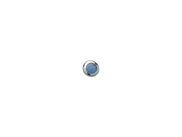 55-65 Panhead, 66-67 FL ShovelLENS BLUE 3 LITE DASH RPL Replacement Indicator Lens