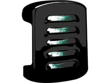 66-84 FL Shovel, 71-84 FX Shovel, 84-99 Softail, 65 PanheadLouvered Ignition Coil Cover Chrome