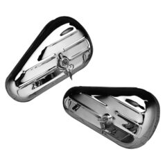 40-52 Flathead, 40-47 Knucklehead, 48-59 PanheadTeardrop OE 40-59 Tool Box With tumbler lock Chrome