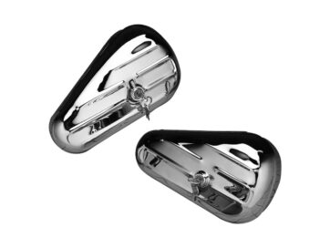 40-52 Flathead, 40-47 Knucklehead, 48-59 PanheadTeardrop OE 40-59 Tool Box With tumbler lock Chrome