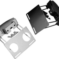 80-85 FXWG, 84-89, 99 FXST, 87-98 FXSTC, 89-99 FXSTS, 95-97 FXSTSB, 98-99 FXSTBOEM-Style Fat Bob Style License Plate Bracket Fat Bob-Style Chrome