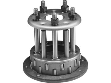 36-47 Knucklehead, 48-65 Panhead, 66-84 FL Shovel, 71-84 FX Shovel, 41-52 FlatheadCLUTCH HUB FIVE FINGER Clutch Hub with Five Adjustable Studs