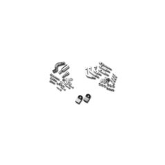 OEM-Style Floorboard Bracket Kit Chrome