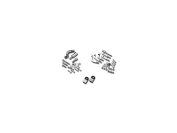 OEM-Style Floorboard Bracket Kit Chrome