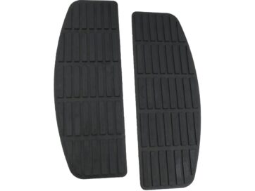 40-47 Knucklehead, 48-65 Panhead, 66-84 FL ShovelRetangular Floorboard Replacement Pads Black