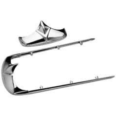 59-65 Panhead, 66 FL ShovelV-Design Fender Trim Chrome