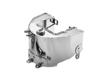 36-47 Knucklehead, 48-57 PanheadOEM-Style Center-fill Oil Tank for Rigid Frames Chrome