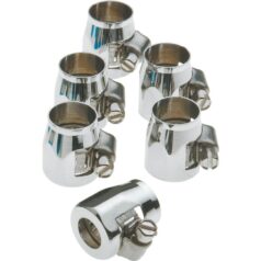 for 5/16 and 3/8 diameter hoses Hose Clamps Chrome