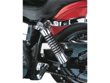 58-65 Panhead, 66-72 FL Shovel, 71-72 FX ShovelCustom 13,5" Twin Shocks Wihout covers