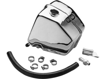 85-94 FX ModelCustom Oil Tank Chrome
