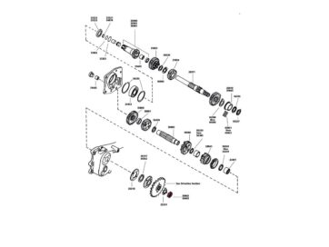 71-84 SportsterNUT-XL MAINSHAFT 71-E84