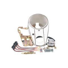 62-65 Panhead, 66-67 FL Shovel3-Light Style Dash Dash & Mounting Kit Chrome