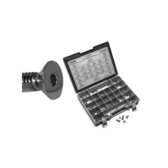 Countersunk Allen Screw Assortment Chrome