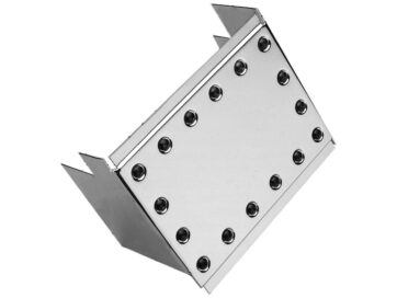 73-81 FX Shovel, 82 FXB Sturgis, 82-84 FXE, 82-84 FXEF, 82 FXS, 82-85 FXWG, 83 FXDG, 83-84 FXSB, 82-03 SportsterChrome Battery Cover with Allens Riveted Battery Cover