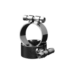 48-65 PanheadExtra Wide Aircraft Style Exhaust Clamp Exhaust Clamp Chrome