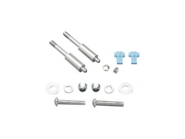 93-99 FXDWGRound Support Stud Turn Signal Relocation Kit Chrome