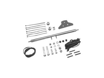 81, 85 XLH, 84 XLX1000, 86-03 XLH883, 87 XLH1100, 88-02 XLH1200, 96-03 XL1200S, 96-03 XL1200C, 98-03 XL53C, 00-03 XL883H, 02-03 XL883R, 85 FXWG, 86, 89 FXRSL, 87-94 FXLR, 87 FXRC, 89-94 FXR, 89-92 FXRS, 89-92 FXRT, 90-99 FXRS_CON, 90-93 FXRSSP, 91-93 FXDB, 92-93 FXD_DAY, 92-93 FXDC, 93-99 FXDL, 93-99 FXDWG, 95-99 FXD, 99 FXDXFender Strut to License Plate Turn Signal Relocation Kit Chrome
