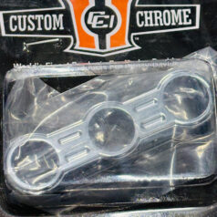 CHROME SLOTTED TRIPLE HOSE SEP Triple Hose Seperator